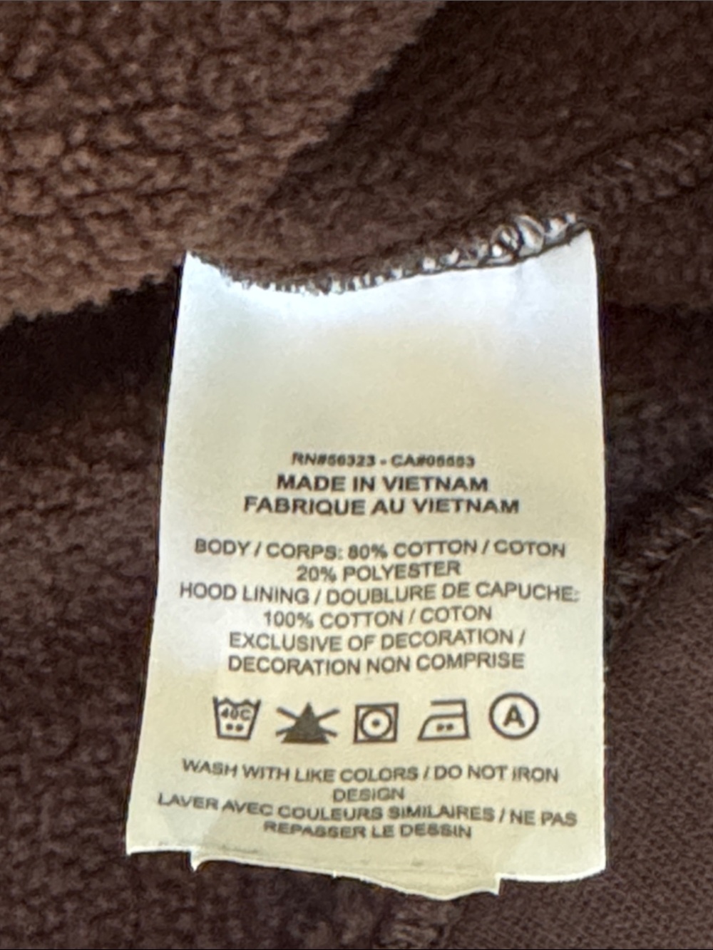 Nike Brown Hooded Sweatshirt with Tracktown Graphic - Picture 7 of 7